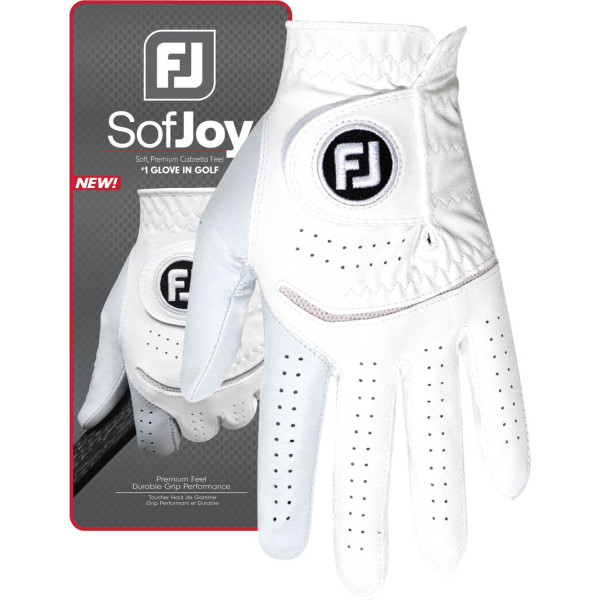 FootJoy SofJoy Læder Dame Golfhandske - Pearl