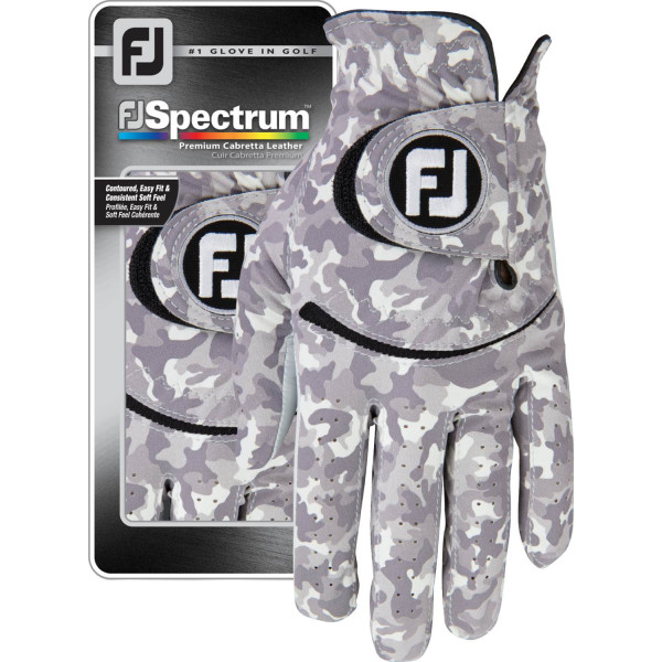 FootJoy Spectrum Læder Herre Golfhandske - Grey Camo