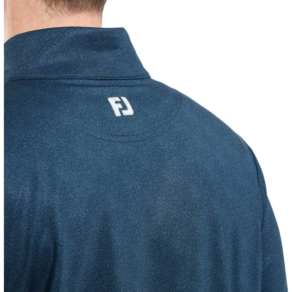 FootJoy Spreckle Print Chill-Out Herre Pullover - Dark Denim