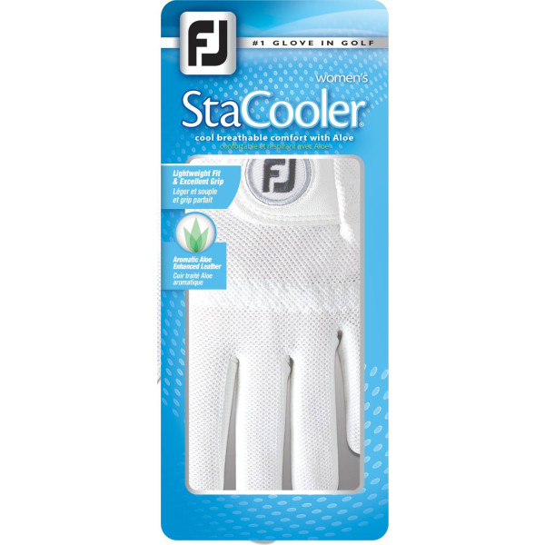 FootJoy Stacooler Sommer Dame Golfhandske - White