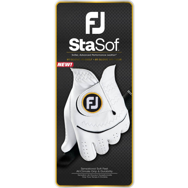 FootJoy StaSof Læder Dame Golfhandske - Pearl