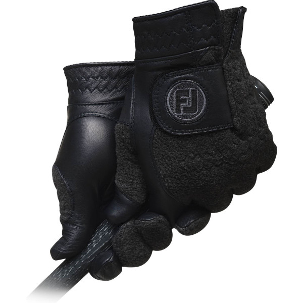 FootJoy StaSof Vinter Herre Golfhandske - Black/Grey