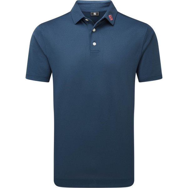 FootJoy Stretch Pique Solid Herre Poloshirt - Dark Denim