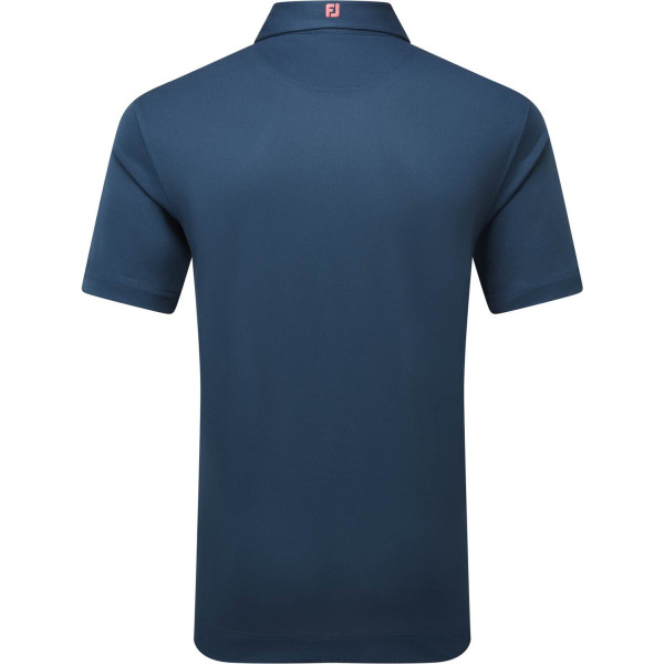 FootJoy Stretch Pique Solid Herre Poloshirt - Dark Denim