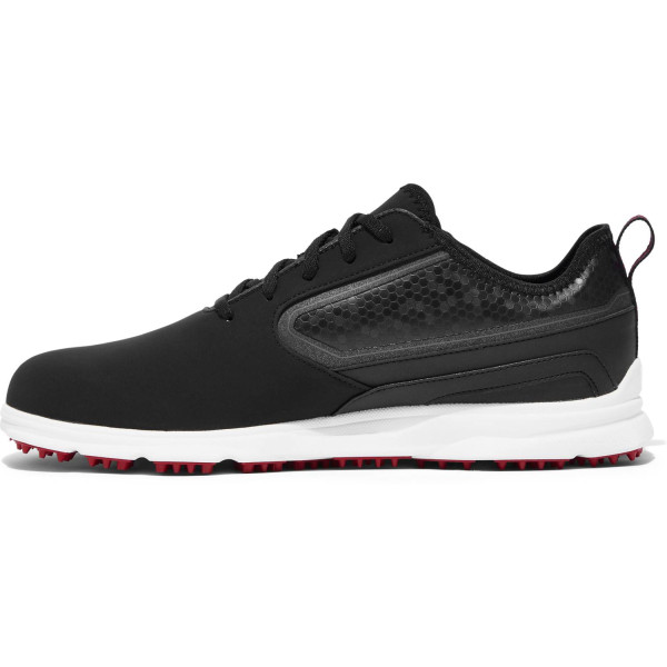FootJoy Superlites XP (2022) Vandtætte Herre Golfsko Uden Spikes - Black/White/Red