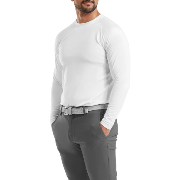 FootJoy ThermoSeries Fleece Herre Baselayer - White