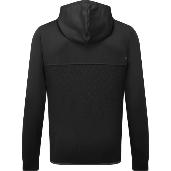 FootJoy ThermoSeries Full-Zip Hoodie Herre Cardigan - Black