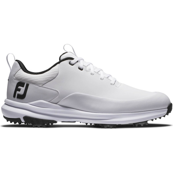FootJoy Tour Rival Vandtætte Herre Golfsko Med Spikes - White/Black