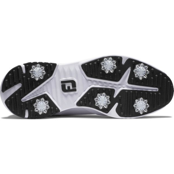FootJoy Tour Rival Vandtætte Herre Golfsko Med Spikes - White/Black