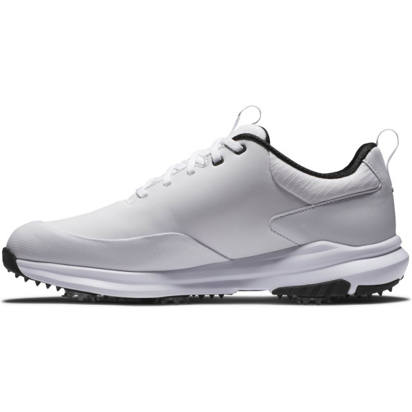 FootJoy Tour Rival Vandtætte Herre Golfsko Med Spikes - White/Black