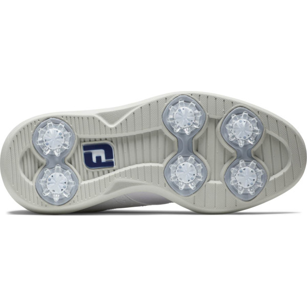 FootJoy Traditions Vandtætte Junior Golfsko Med Spikes - White