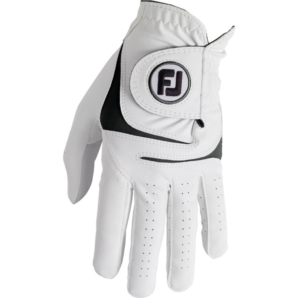 FootJoy Weathersof Syntetisk Herre Golfhandske - White