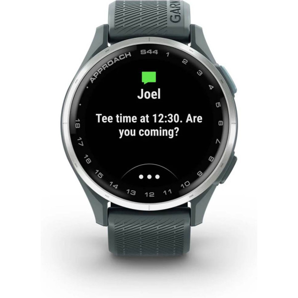 Garmin Approach S44 43 mm Twillight/Silver GPS ur