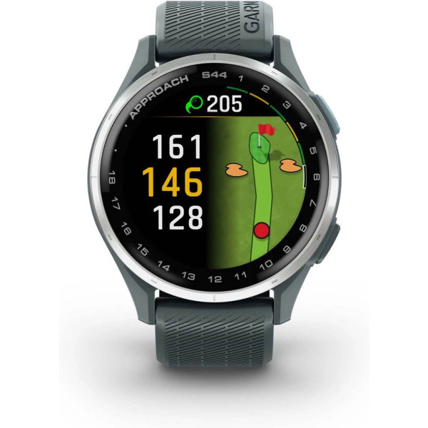 Garmin Approach S44 43 mm Twillight/Silver GPS ur