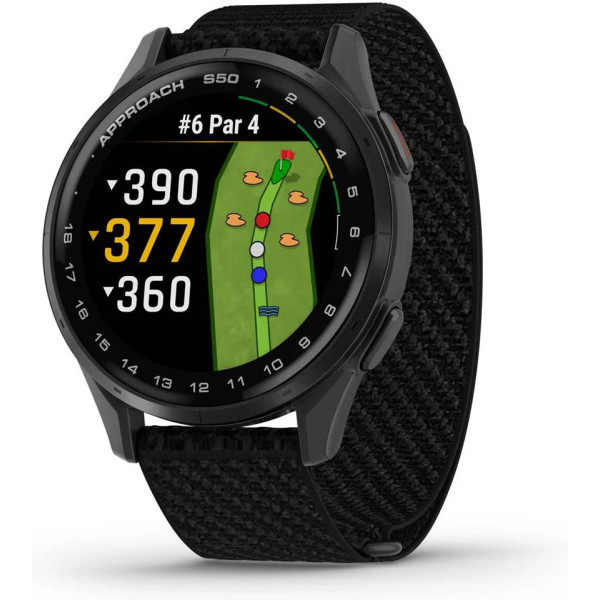 Garmin Approach S50 43 mm Black/Slate GPS ur