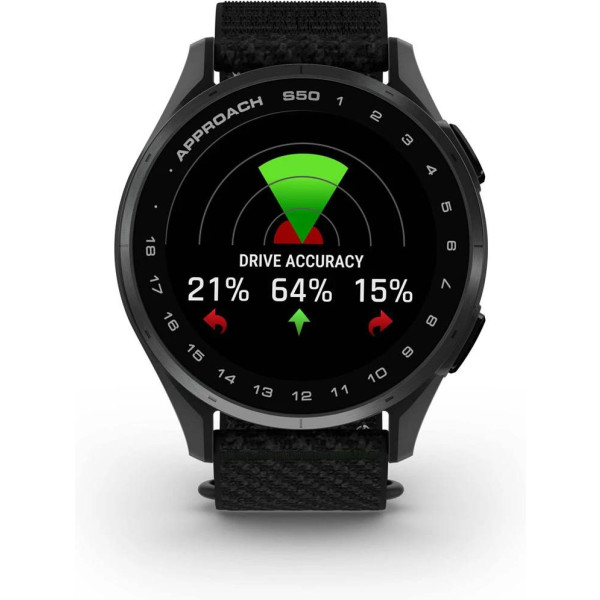 Garmin Approach S50 43 mm Black/Slate GPS ur