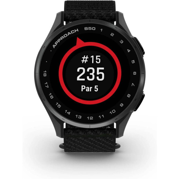 Garmin Approach S50 43 mm Black/Slate GPS ur