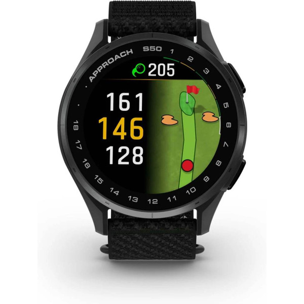 Garmin Approach S50 43 mm Black/Slate GPS ur