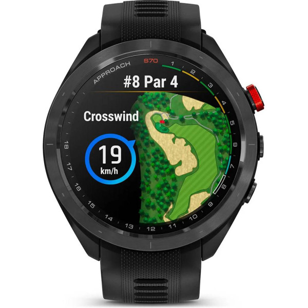 Garmin Approach S70 47 mm Black GPS ur