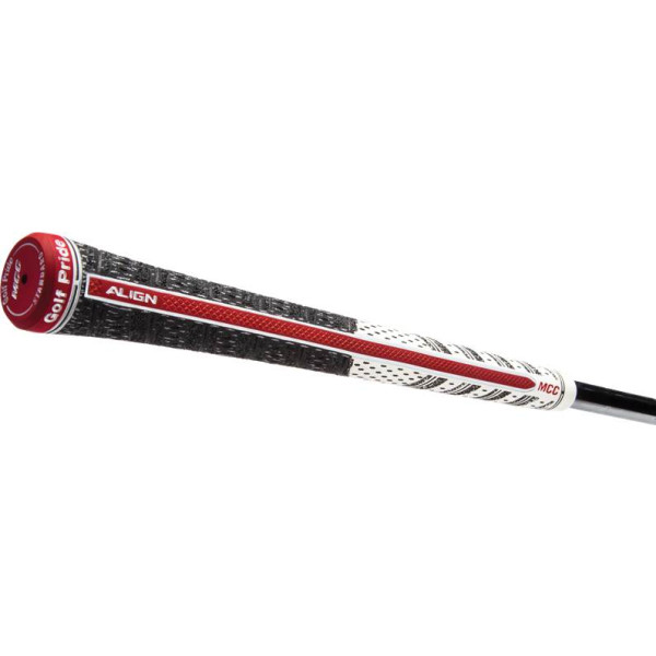 Golf Pride MCC Classic Align Ribbed Grip - White