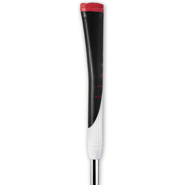 Golf Pride Reverse Taper Pistol Putte grip - Black/White/Red