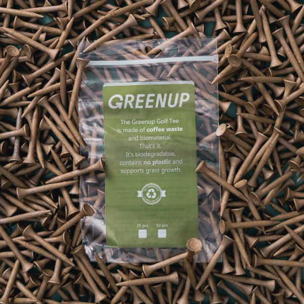 GreenUp Standard (25 stk.) Tees - Brun