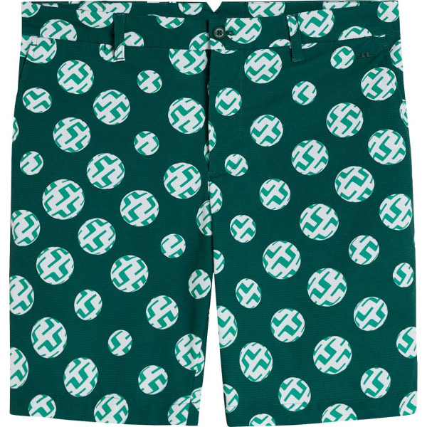 J. Lindeberg Tim Herre Shorts - Rain Forest Sphere Dot