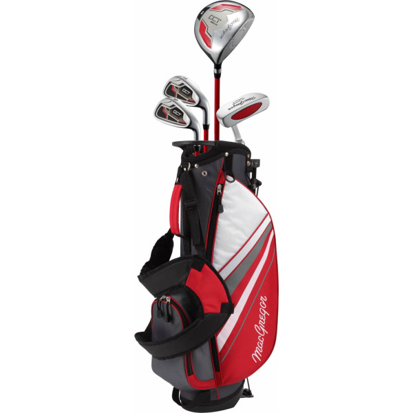 MacGregor DCT 5-8 År Junior Golfsæt - Red/White/Black