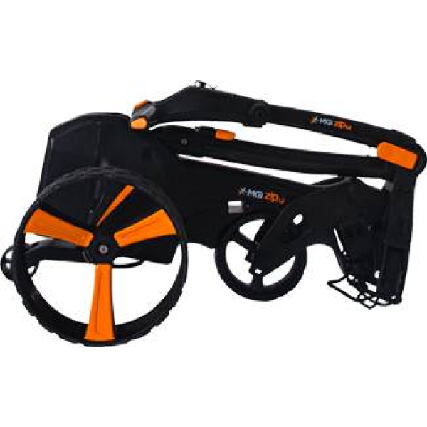MGI Zip X4 Special Edition (2025) Elektrisk golfvogn - Black/Orange