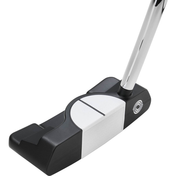 Odyssey Ai-Dual Double Wide 1/2 Ball Double Bend Neck Putter - Black