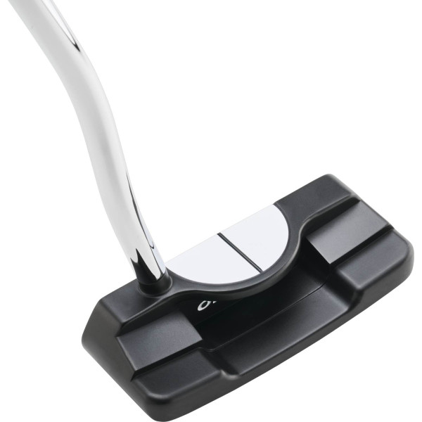 Odyssey Ai-Dual Double Wide 1/2 Ball Double Bend Neck Putter - Black