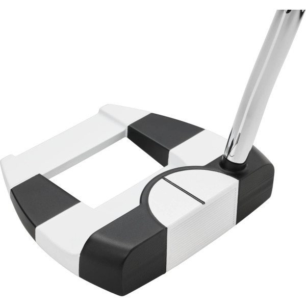 Odyssey Ai-Dual Jailbird Mini 1/2 Ball Double Bend Neck Putter - Black