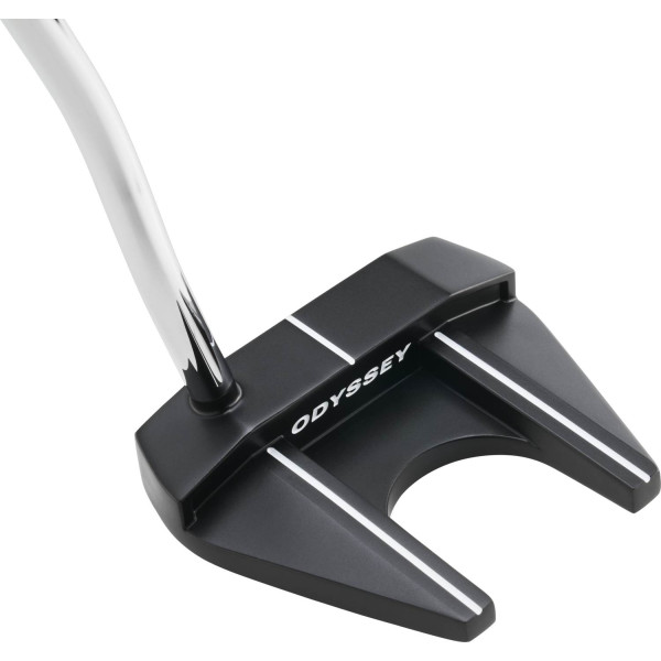 Odyssey Ai-Dual Seven Double Bend Neck Putter - Black