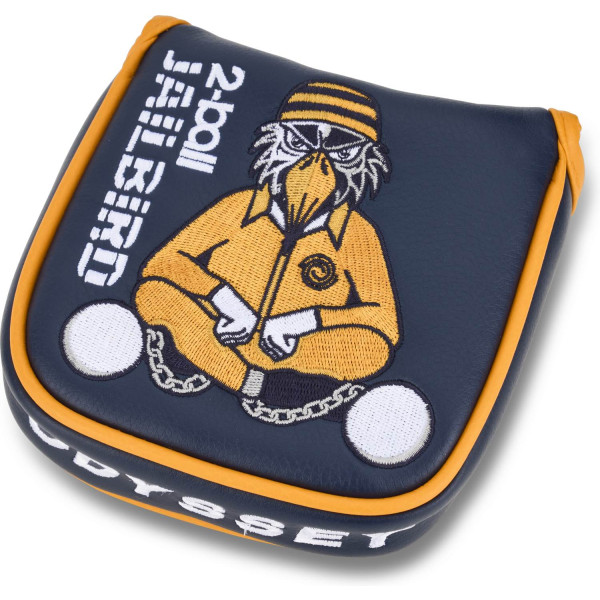 Odyssey Ai-One Cruiser Jailbird 2-Ball DB Double Bend Neck Putter - Blå/Hvid