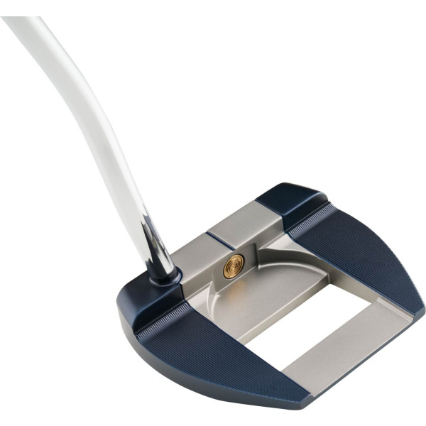 Odyssey Ai-One Milled Jailbird Mini T Versa 90 DB Double Bend Neck Putter - Blå/Chrome