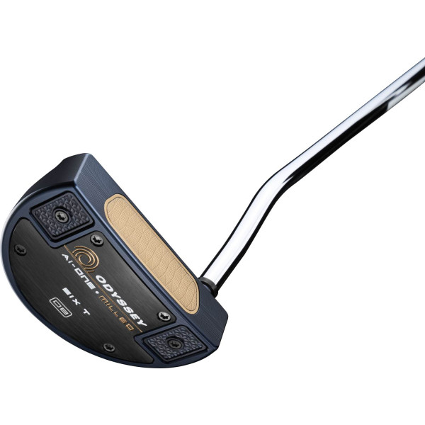 Odyssey Ai-One Milled Six T DB Double Bend Neck Putter - Blå