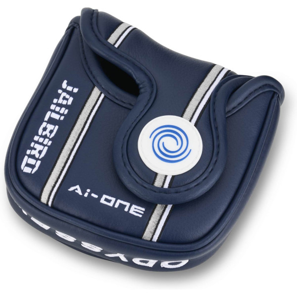 Odyssey Ai-One Square 2 Square Jailbird Straight Neck Putter - Blå/Hvid