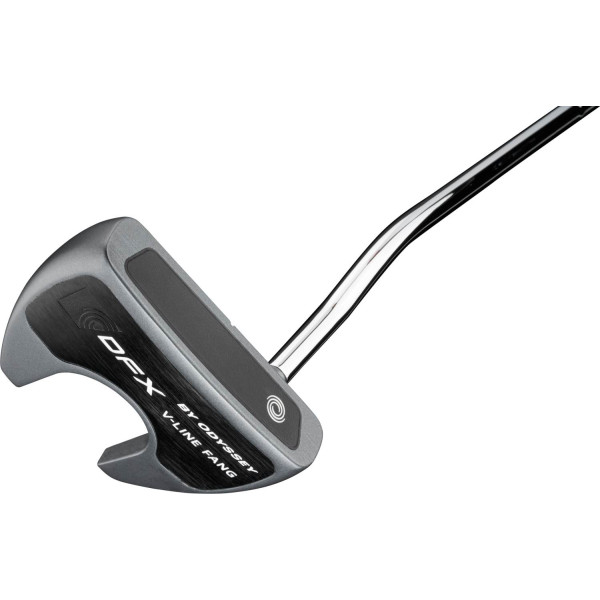 Odyssey DFX V-Line Fang DB (2025) Double Bend Neck Putter - Chrome