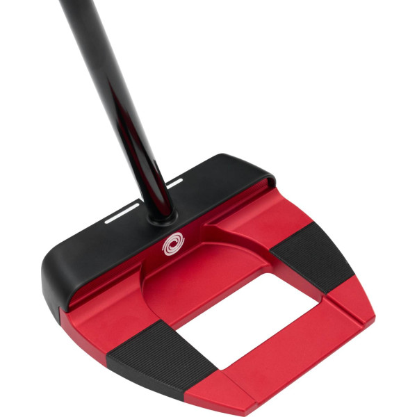 Odyssey Square 2 Square Tri-Hot Jailbird Cruiser Straight Neck Putter - Red/Black