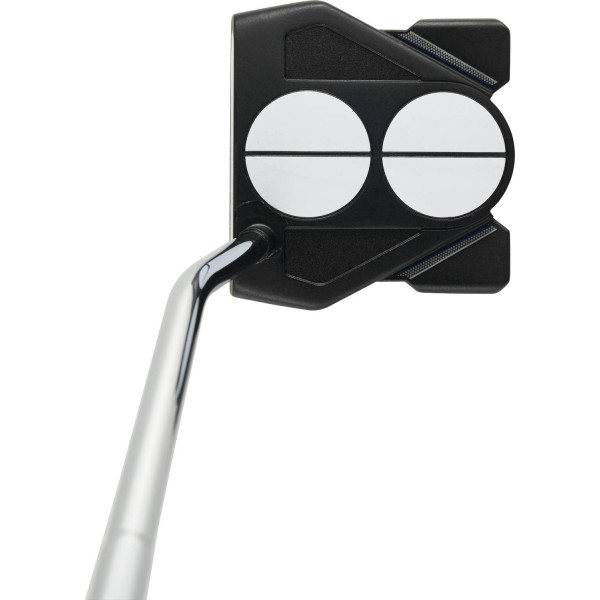 Odyssey Ten 2-Ball Arm Lock Lined (2023) Single Bend Neck Putter - Sort