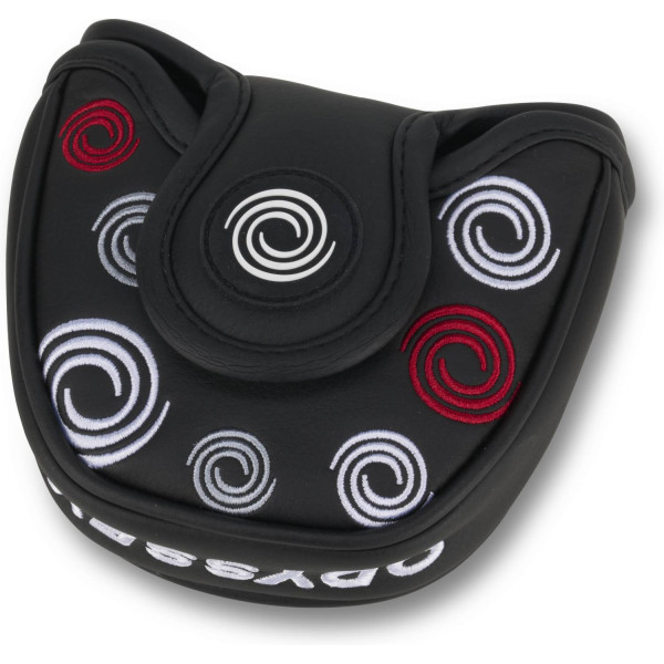 Odyssey Tour Swirl Black Mallet Putter Headcover