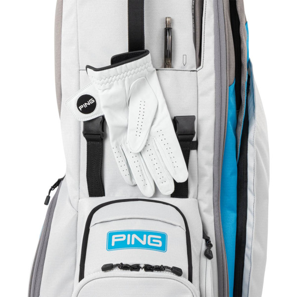 Ping Hoofer (2025) Bærebag - Light Grey/Blue/Graphite