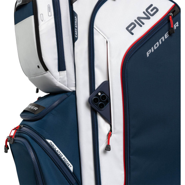 Ping Pioneer (2025) Vognbag - Navy/White/Red