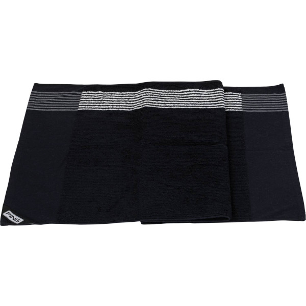 Ping Players Black/White Håndklæde