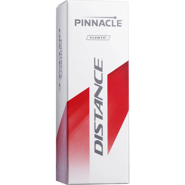 Pinnacle Distance Golfbolde - White