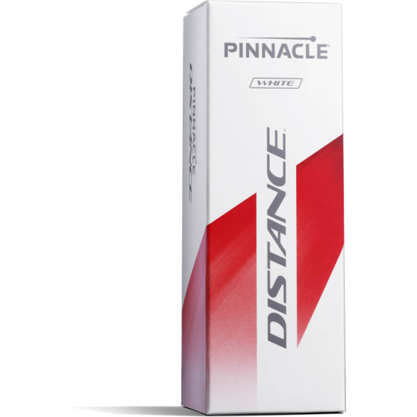 Pinnacle Distance Herre Golfbolde - Hvid