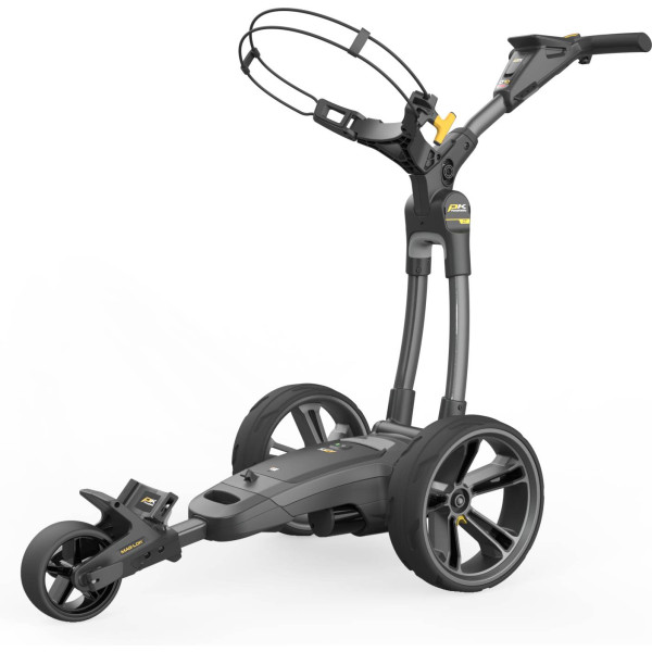 PowaKaddy CT10 GPS Elektrisk golfvogn - Gun Metal