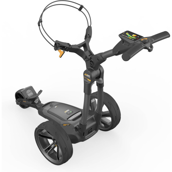 PowaKaddy CT10 GPS Elektrisk golfvogn - Gun Metal