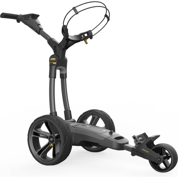 PowaKaddy CT10 GPS Elektrisk golfvogn - Gun Metal