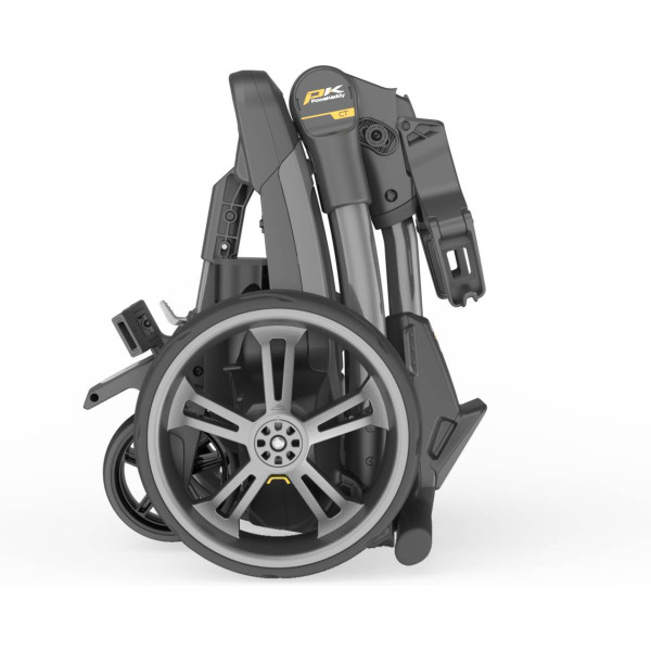 PowaKaddy CT10 GPS Elektrisk golfvogn - Gun Metal